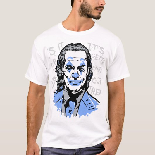 Es ist Gettin' Crazy da draußen: Bold Statement T- T-Shirt (Vorderseite)