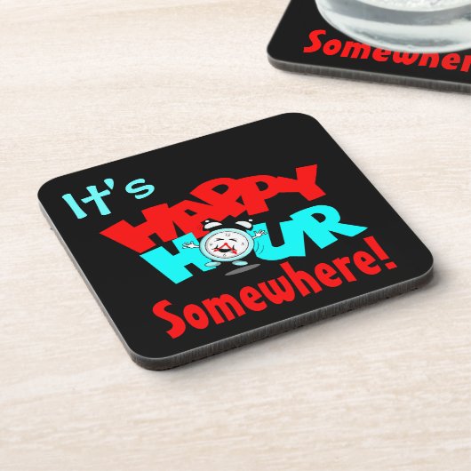 Es ist glückliche getränkeuntersetzer (Linke Seite)