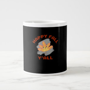Es ist glücklicher Fall Y’all Retro Classic Jumbo-Tasse
