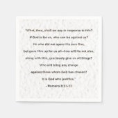 Es ist Gott, der Christlich Serviette (Vorderseite)