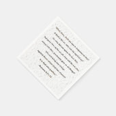 Es ist Gott, der Christlich Serviette (Ecke)