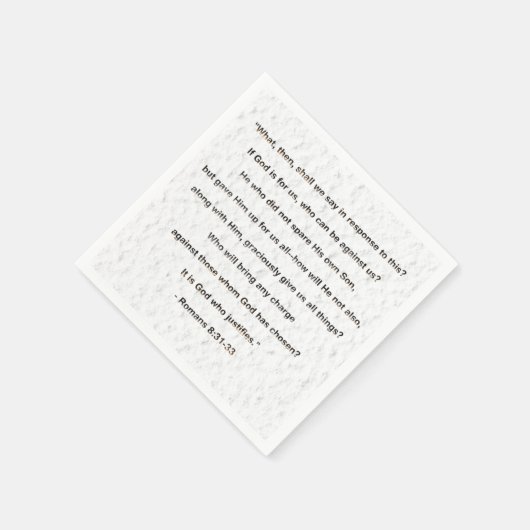 Es ist Gott, der Christlich Serviette (Ecke)