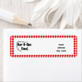 Es ist GRILLEN Time! Rotes Tischtuch mit Anten (Insitu)