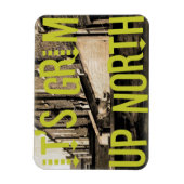 Es ist grimm nach Norden Magnet (Vertikal)