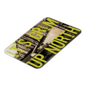 Es ist grimm nach Norden Magnet (Linke Seite)