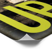 Es ist grimm nach Norden Poster (Ecke)