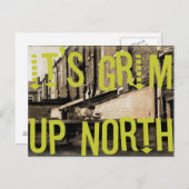 Es ist grimm nach Norden Postkarte (Vorne/Hinten)