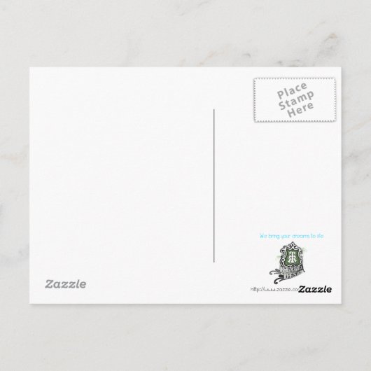 Es ist großartig mit dir zu arbeiten, Happy Boss's Postkarte (Rückseite)