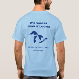 Es ist größer, als es aussieht! Surfen in den Groß T-Shirt