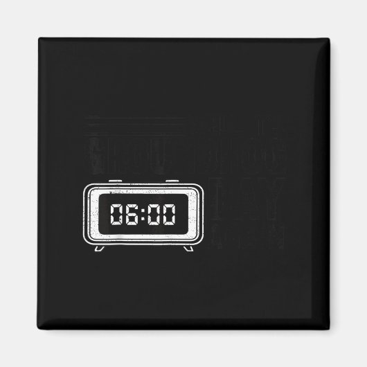 Es ist Groundhog Day Funny Irgendwo Funny Groundho Magnet (Vorne)