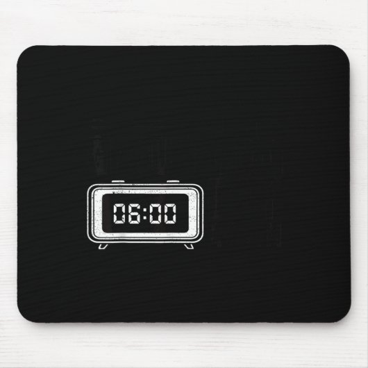 Es ist Groundhog Day Funny Irgendwo Funny Groundho Mousepad (Vorne)