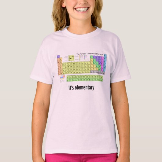 Es ist grundlegender Periodensystem T-Shirt (Vorderseite)