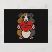 Es ist Guinea Schweinekraut ist okay | NIEDLICHE G Postkarte (Vorderseite)