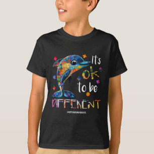 Es ist gut, anders zu sein - Autismus Bewusstsein T-Shirt