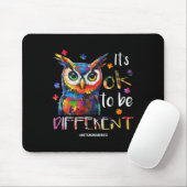 Es ist gut, anders zu sein - Autismus Bewusstseins Mousepad (Mit Mouse)