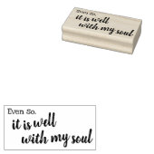 Es ist gut Briefmarke Gummistempel (Stempel)