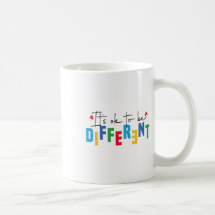 Es ist gut, dass es sich um eine andere Autismus-S Kaffeetasse