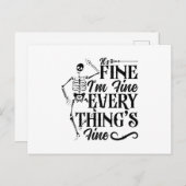 Es ist gut, dass ich der Fine-Technologe Radiology Postkarte (Vorne/Hinten)