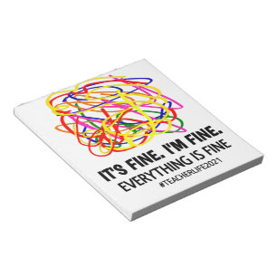 Es ist gut, dass ich gut bin, alles ist ein schön notizblock