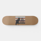 ES IST GUT, DASS MAN IHN lustig WICKED Skateboard (Horizontal)