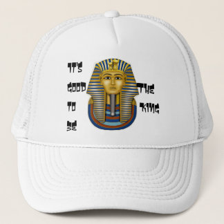 Es ist gut, der König, König Tut Mask zu sein Truckerkappe