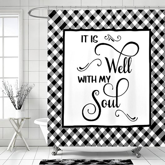 Es ist gut duschvorhang