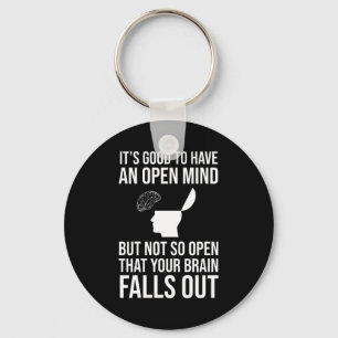 Es ist gut, eine freudvolle Skeptikerin zu haben Schlüsselanhänger