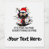 Es ist gut! Flaschenetiketten Weinetikett (Einzelnes Label)