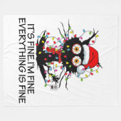 Es ist gut! Fleecedecke (Vorderseite (Horizontal))