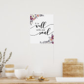 Es ist gut gedruckt poster (Küche)