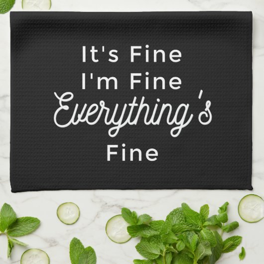 Es ist gut geschirrtuch (Gefaltet)