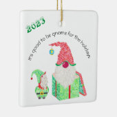 Es ist gut, Gnome Keramik Ornament zu sein (Rechts)