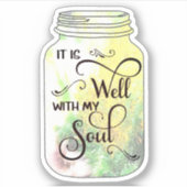 Es ist gut Grießkleber Aufkleber (Vorderseite)