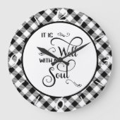 Es ist gut große wanduhr (Vorderseite)