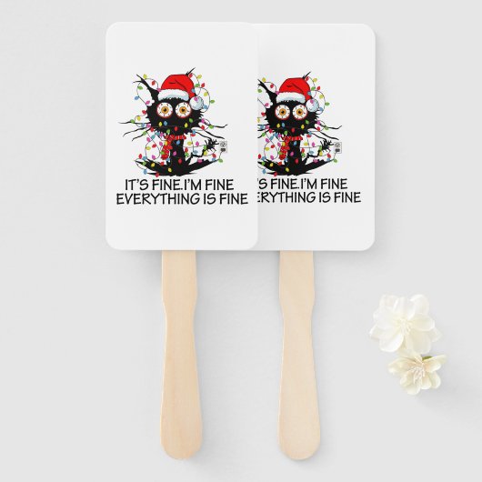 Es ist gut! Hand Fans Fächer (Vorne und Hinten)