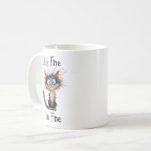 Es ist gut, ich bin eine schöne Tasse, cadeaux drô Kaffeetasse (Vorderseite Links)