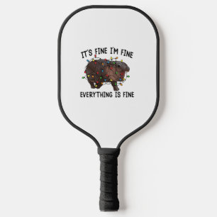 Es ist gut, ich bin gut alles ist gut Moo Deng Bab Pickleball Schläger