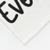 Es ist gut, ich bin gut alles ist schöne Katzenbrü Fleecedecke (Ecke)