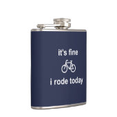 Es ist gut, ich bin heute gefahren flachmann (Rechts)