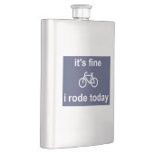 Es ist gut, ich bin heute gefahren flachmann (Rechts)