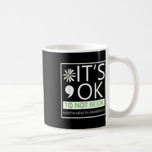 Es ist gut, kein Bewusstsein für die psychische Ge Kaffeetasse