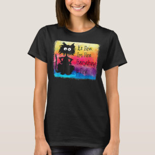 Es ist gut, mir geht's gut, alles ist gut schwarze T-Shirt
