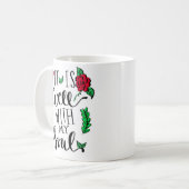 "Es ist gut mit mein Soul" Tasse (Vorderseite Links)