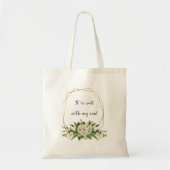 Es ist gut mit meinem Soul Blumenkranz Tragetasche (Vorne)