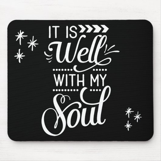 Es ist gut mit meinem Soul Christlich Mousepad (Vorne)