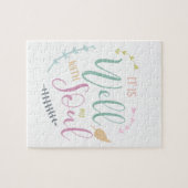 Es ist gut mit meinem Soul Christliche Typografie Puzzle (Horizontal)