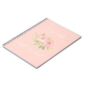 Es ist gut mit meinem Soul Floral Journal Notizblock (Linke Seite)