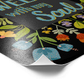 Es ist gut mit meinem Soul Fotodruck (Ecke)