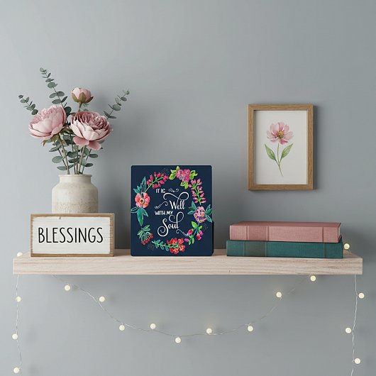 Es ist gut mit meinem Soul Fotoplatte