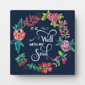 Es ist gut mit meinem Soul Fotoplatte (Vorderseite)